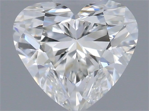 Picture of Natural Diamond 0.40 Carats, Heart with  Cut, G Color, VS2 Clarity and Certified by GIA