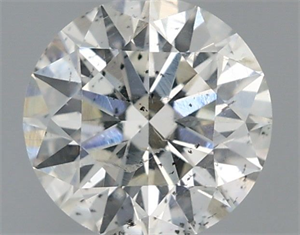 Foto Diamante Natural 0.71 quilates, Redondo , Color G, claridad I1 y certificado IGI de