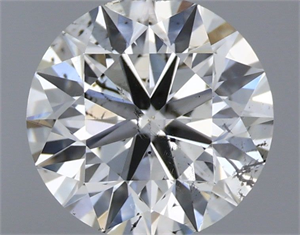 Picture of Natural Diamond 0.70 Carats, Round with Excellent Cut, G Color, SI2 Clarity and Certified by IGI