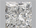 Natural Diamond 1.02 Carats, Princess with  Cut, G Color, VS1 Clarity and Certified by GIA
