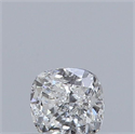 Natural Diamond 0.31 Carats, Cushion with  Cut, E Color, VVS2 Clarity and Certified by GIA
