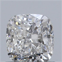Diamante Natural 0.91 quilates, Del cojín , Color G, claridad SI1 y certificado GIA