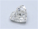 Natural Diamond 2.01 Carats, Heart with  Cut, H Color, SI1 Clarity and Certified by GIA