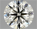 Diamante Natural 0.60 quilates, Redondo , Color J, claridad VS1 y certificado IGI