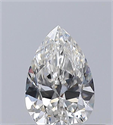 Diamante Natural 0.30 quilates, De pera , Color G, claridad VVS2 y certificado GIA