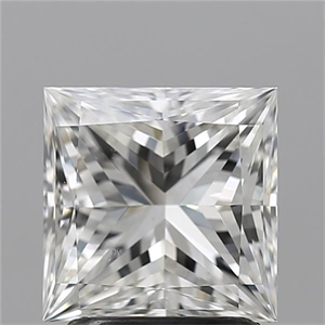 Foto Diamante Natural 2.02 quilates, Princesa , Color H, claridad SI1 y certificado GIA de
