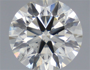 Foto Diamante Natural 0.70 quilates, Redondo , Color I, claridad SI1 y certificado IGI de