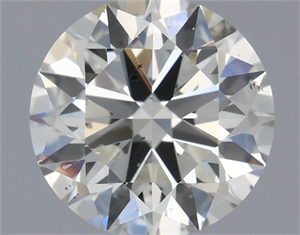 Foto Diamante Natural 0.71 quilates, Redondo , Color I, claridad SI1 y certificado IGI de