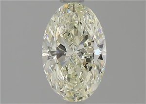 Foto Diamante Natural 0.90 quilates, Ovalado , Color M, claridad SI2 y certificado GIA de