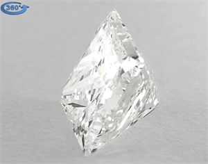 Picture of Natural Diamond 1.62 Carats, Princess with  Cut, H Color, VS1 Clarity and Certified by GIA