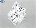 Natural Diamond 1.59 Carats, Princess with  Cut, F Color, VS2 Clarity and Certified by GIA