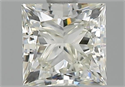Natural Diamond 1.01 Carats, Princess with  Cut, K Color, VS2 Clarity and Certified by GIA