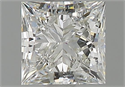 Diamante Natural 1.01 quilates, Princesa , Color H, claridad SI1 y certificado GIA