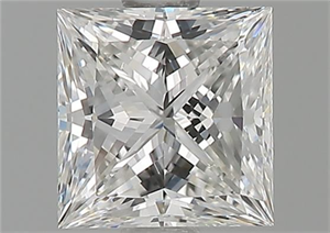 Foto Diamante Natural 1.00 quilates, Princesa , Color F, claridad VS2 y certificado GIA de
