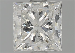 Foto Diamante Natural 0.98 quilates, Princesa , Color H, claridad I1 y certificado GIA de