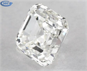Diamante Natural 0.90 quilates, Asscher , Color I, claridad VVS1 y certificado GIA