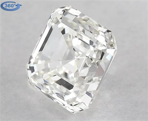 Foto Diamante Natural 0.90 quilates, Asscher , Color I, claridad VVS1 y certificado GIA de