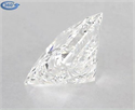 Natural Diamond 0.90 Carats, Princess with  Cut, G Color, VVS2 Clarity and Certified by GIA