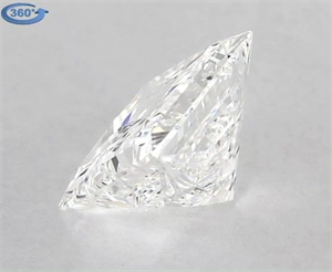 Picture of Natural Diamond 0.90 Carats, Princess with  Cut, G Color, VVS2 Clarity and Certified by GIA