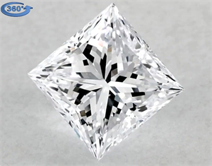 Foto Diamante Natural 2.81 quilates, Princesa , Color G, claridad VS2 y certificado GIA de