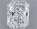 Diamante Natural 0.40 quilates, Radiante , Color F, claridad SI2 y certificado GIA