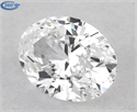 Natural Diamond 0.52 Carats, Oval with  Cut, D Color, VS1 Clarity and Certified by GIA