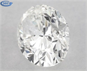 Natural Diamond 0.82 Carats, Oval with  Cut, I Color, VVS2 Clarity and Certified by GIA