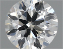 Diamante Natural 0.30 quilates, Redondo , Color H, claridad SI1 y certificado HRD