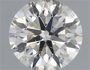 Foto Diamante Natural 0.71 quilates, Redondo , Color I, claridad SI2 y certificado IGI de