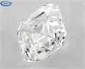 Natural Diamond 0.90 Carats, Asscher with  Cut, G Color, VVS2 Clarity and Certified by GIA