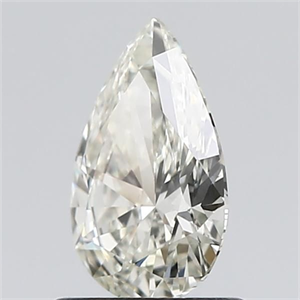 Foto Diamante Natural 0.72 quilates, De pera , Color L, claridad VS1 y certificado GIA de