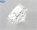 Natural Diamond 0.60 Carats, Princess with  Cut, I Color, VVS2 Clarity and Certified by GIA