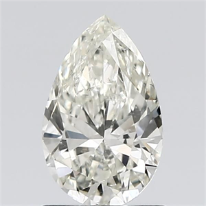 Foto Diamante Natural 0.82 quilates, De pera , Color K, claridad I1 y certificado GIA de