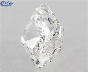 Picture of Natural Diamond 0.90 Carats, Radiant with  Cut, H Color, VS1 Clarity and Certified by GIA