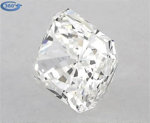 Picture of Natural Diamond 0.94 Carats, Radiant with  Cut, I Color, VVS1 Clarity and Certified by GIA