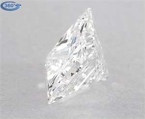 Picture of Natural Diamond 0.70 Carats, Princess with  Cut, E Color, VS1 Clarity and Certified by GIA