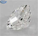 Natural Diamond 0.94 Carats, Asscher with  Cut, I Color, VS1 Clarity and Certified by GIA