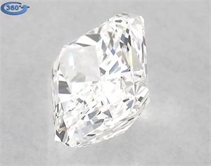 Picture of Natural Diamond 1.51 Carats, Radiant with  Cut, H Color, VVS2 Clarity and Certified by GIA