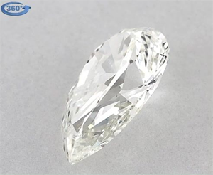 Picture of Natural Diamond 1.01 Carats, Pear with  Cut, J Color, VS1 Clarity and Certified by GIA