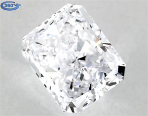 Picture of Natural Diamond 2.02 Carats, Radiant with  Cut, I Color, VVS2 Clarity and Certified by GIA
