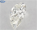 Natural Diamond 1.01 Carats, Pear with  Cut, K Color, SI1 Clarity and Certified by GIA