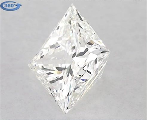 Foto Diamante Natural 1.01 quilates, Princesa , Color J, claridad VS1 y certificado GIA de