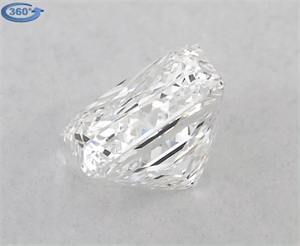 Picture of Natural Diamond 0.91 Carats, Princess with  Cut, F Color, VS1 Clarity and Certified by GIA