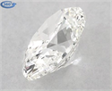 Natural Diamond 0.70 Carats, Oval with  Cut, I Color, VVS2 Clarity and Certified by GIA