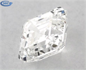 Diamante Natural 0.65 quilates, Asscher , Color H, claridad VVS2 y certificado GIA