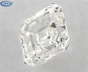 Foto Diamante Natural 0.91 quilates, Asscher , Color K, claridad VVS2 y certificado GIA de