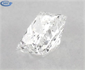 Natural Diamond 0.79 Carats, Princess with  Cut, F Color, VS1 Clarity and Certified by GIA