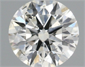 Diamante Natural 0.73 quilates, Redondo , Color I, claridad SI2 y certificado IGI
