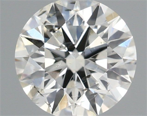 Foto Diamante Natural 0.73 quilates, Redondo , Color I, claridad SI2 y certificado IGI de