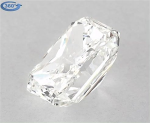 Picture of Natural Diamond 1.20 Carats, Radiant with  Cut, J Color, VS1 Clarity and Certified by GIA